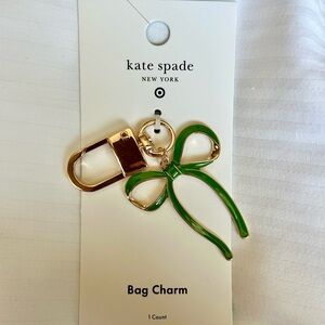 Kate Spade Target Green Bow Bag Charm